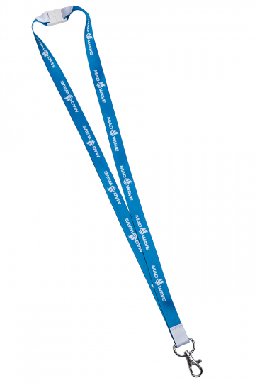 Lanyard Mad Wave with safety clip