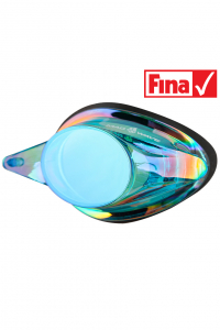 Vision lens for swim goggles Streamline rainbow right