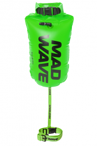 Inflatable buoy VSP swim buoy