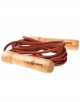 Скакалки Wooden Skip Rope with leather cord